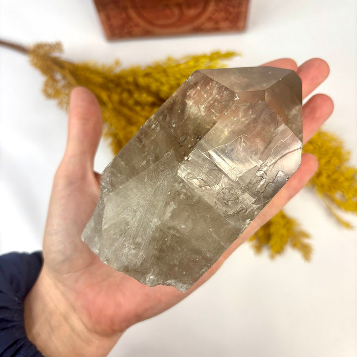 Smoky Lemurian Rough Point LEM1-18