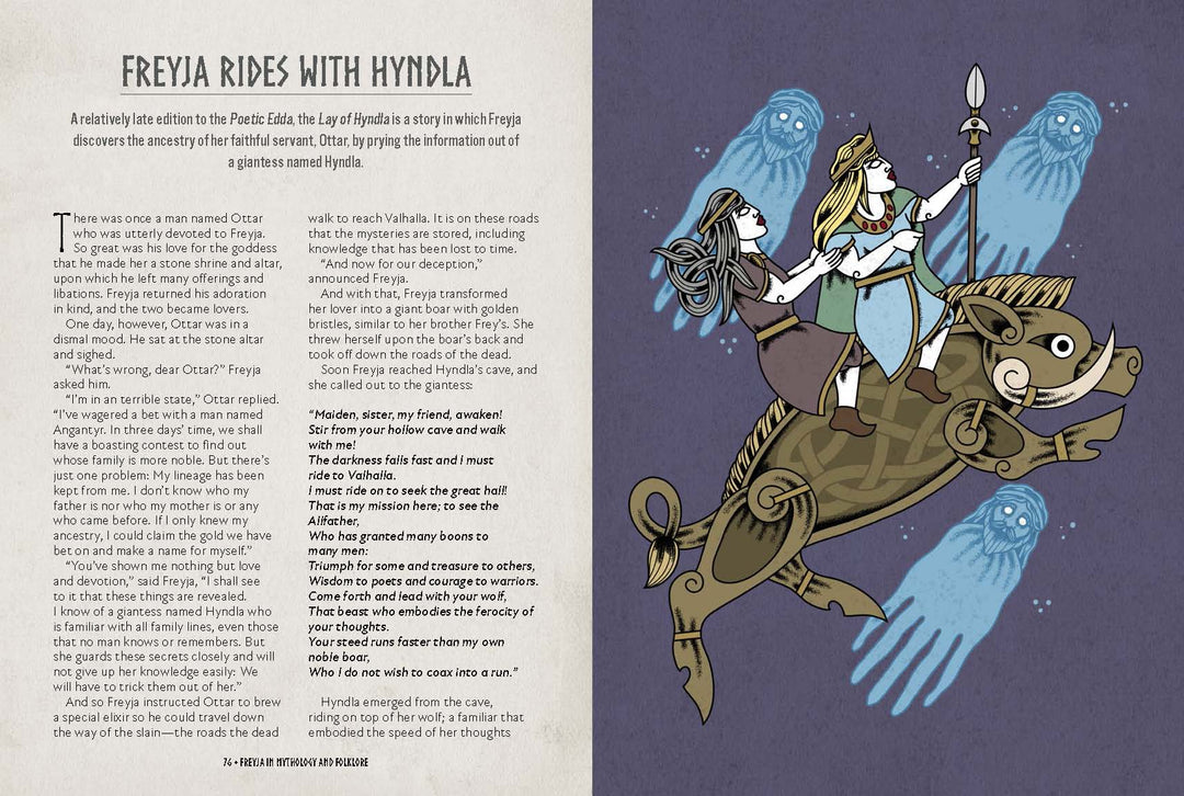 Freyja: An Illustrated Guide...Goddess of Magic, Love & War