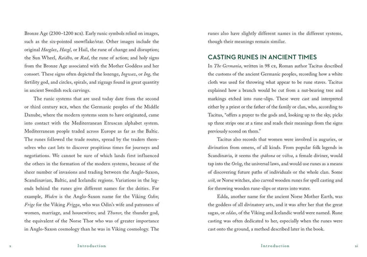 A Little Bit of Runes by Cassandra Eason