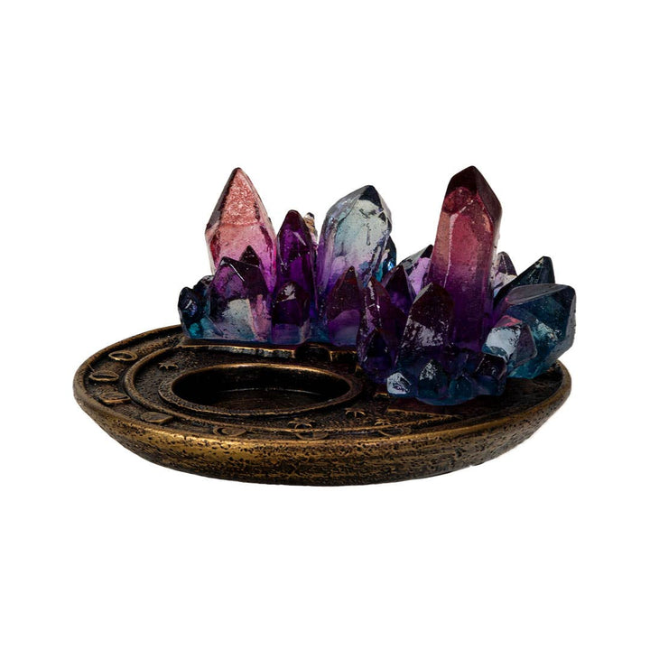 Crystal Aura Candle Holder
