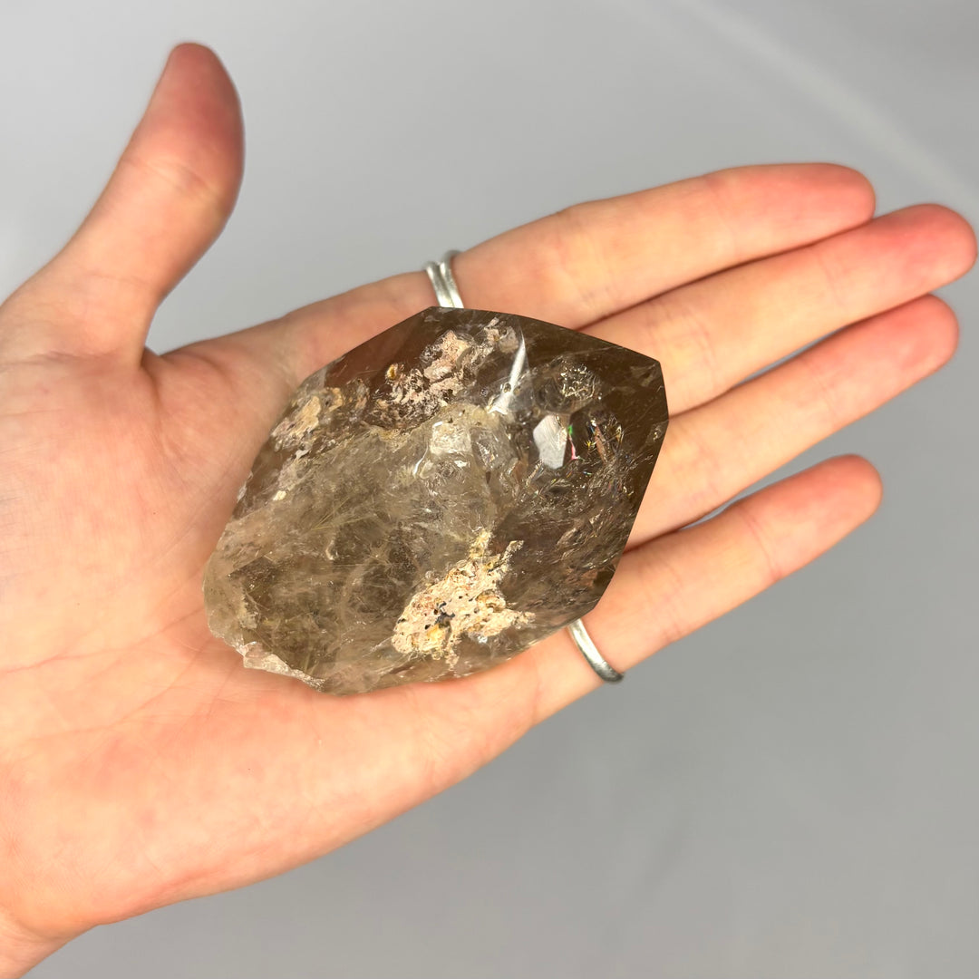 Smoky Rutilated Quartz Point PT70-7