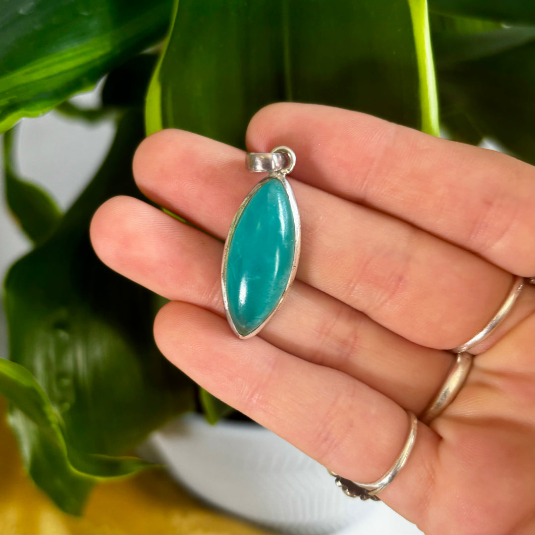 Chrysoprase Pendant SS-JCP186