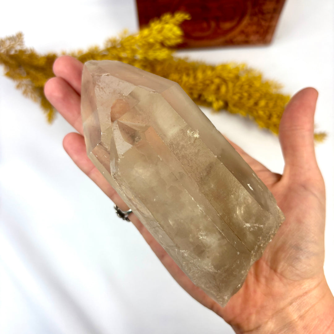 Smoky Lemurian Rough Point LEM1-17