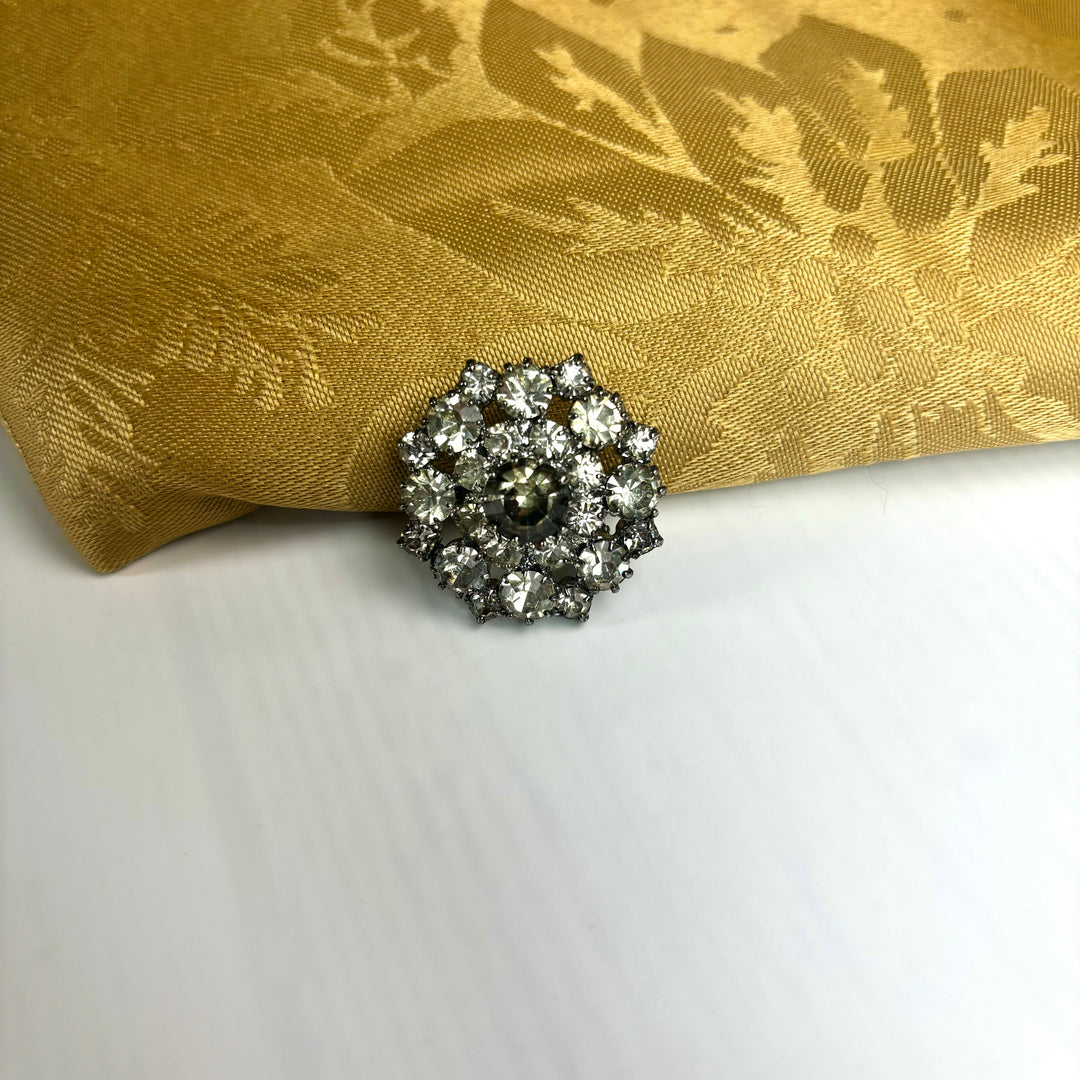 Rhinestone Burst Pin-LC107