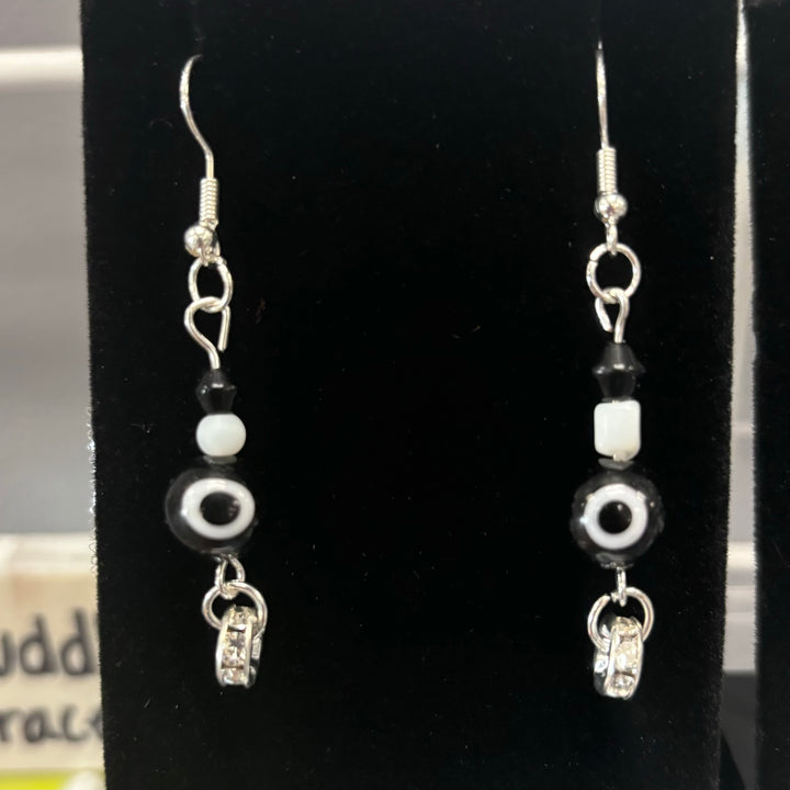 Evil Eye Earrings -Nickel Free