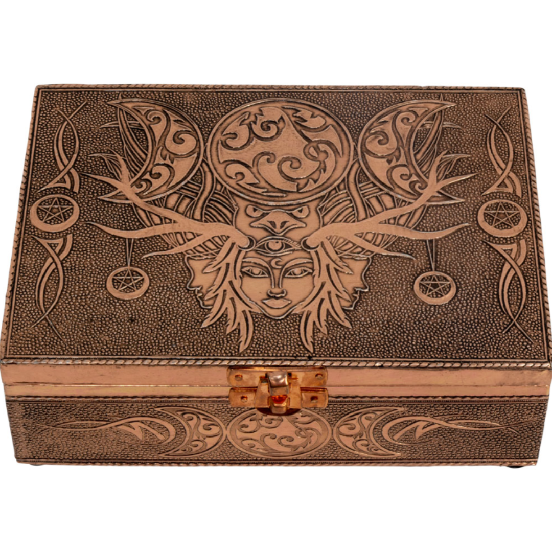 Bronze Metal Box - Pagan