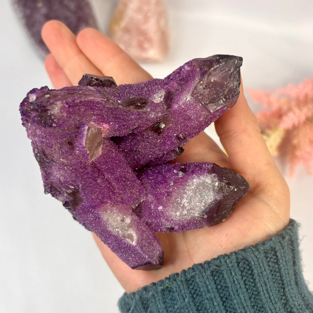 Dyed Druzy Amethyst Specimen AME17-4