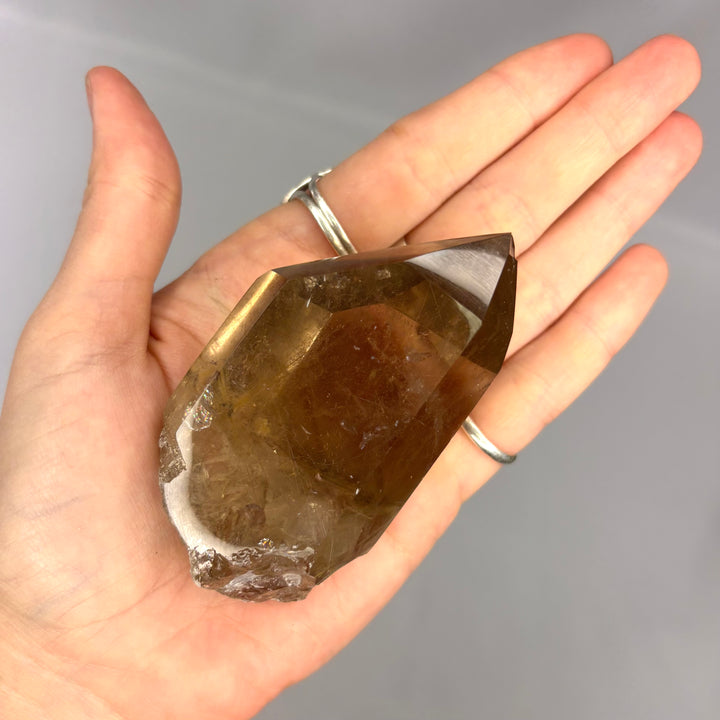 Smoky Rutilated Quartz Point PT70-9