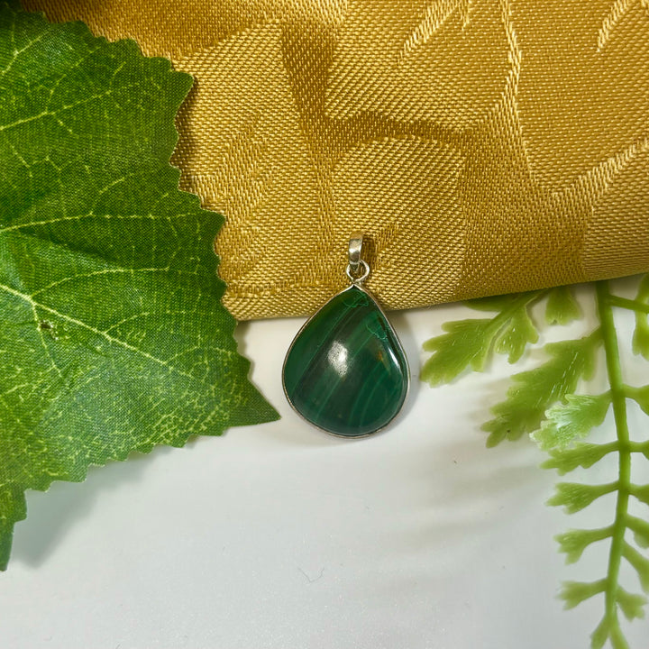 Malachite Pendant SS-JCP273