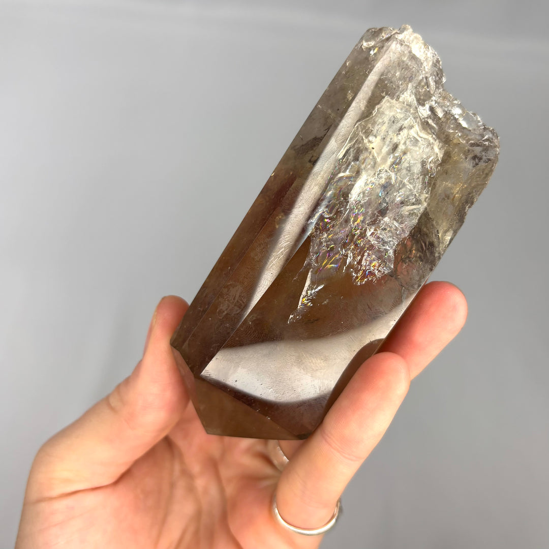 Smoky Rutilated Quartz Point PT70-12