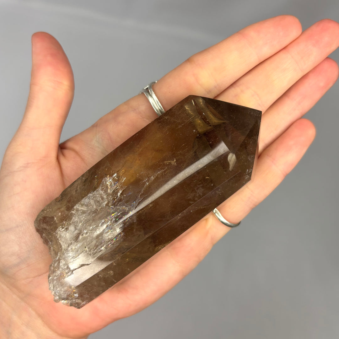 Smoky Rutilated Quartz Point PT70-12