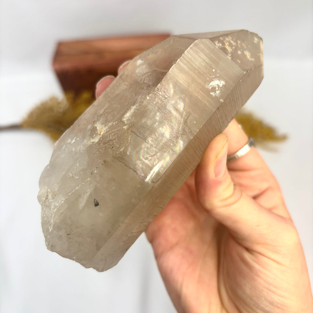Smoky Lemurian Rough Point LEM1-14