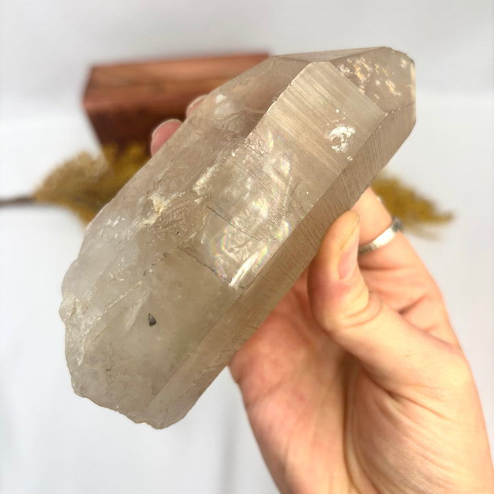 Smoky Lemurian Rough Point LEM1-14
