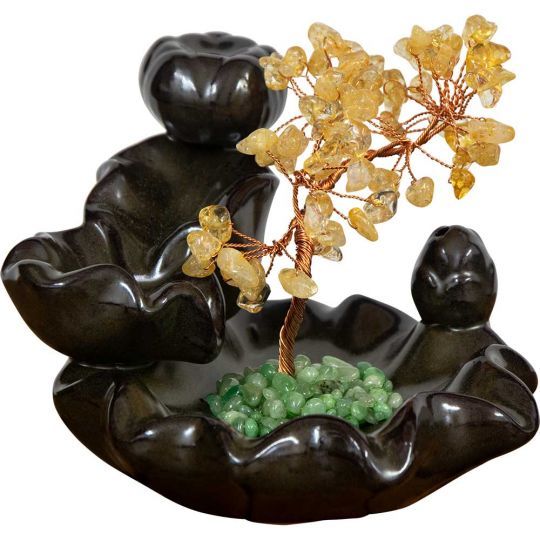 Backflow Burner-Gem Tree Citrine