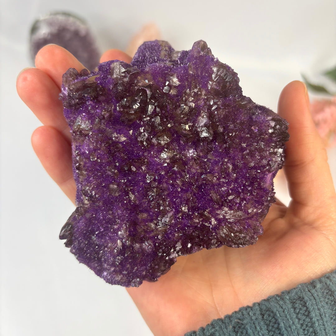 Dyed Druzy Amethyst Specimen AME17-3