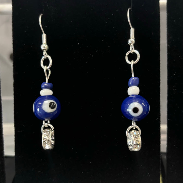 Evil Eye Earrings -Nickel Free