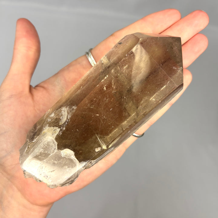 Smoky Rutilated Quartz Point PT70-13