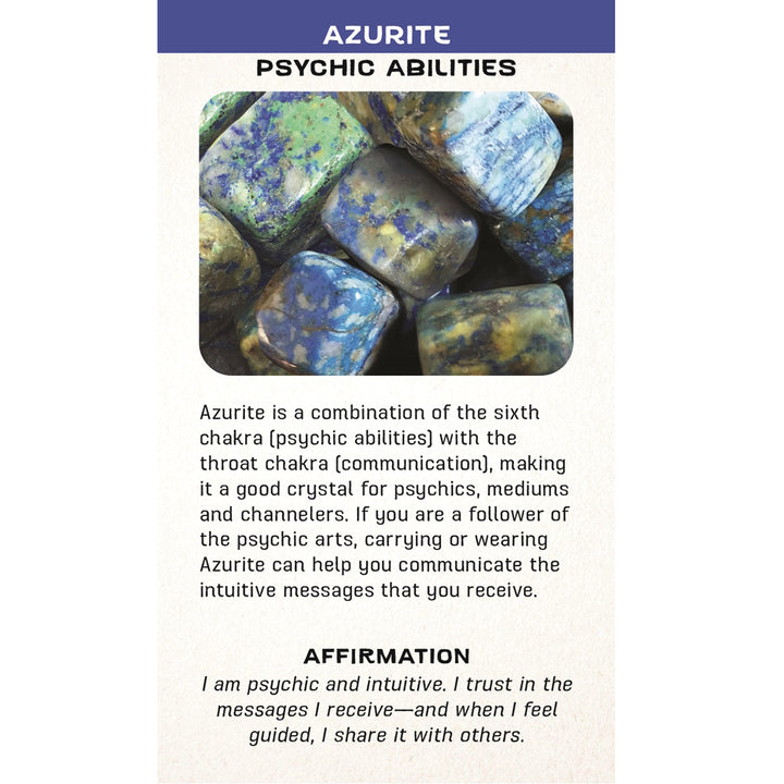 Crystal Message Cards