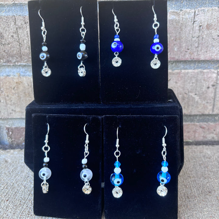 Evil Eye Earrings -Nickel Free