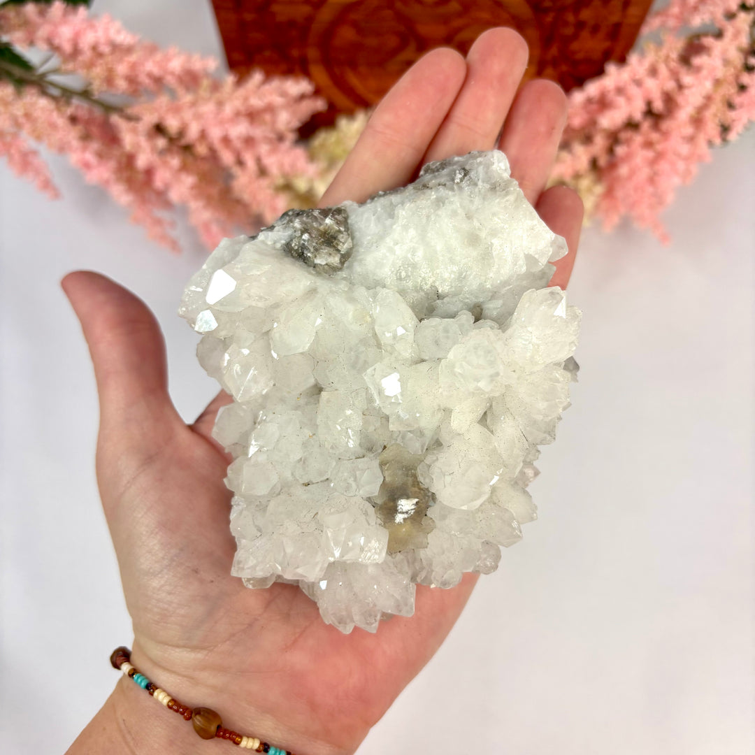 Quartz Calcite Cluster QTZ10-18