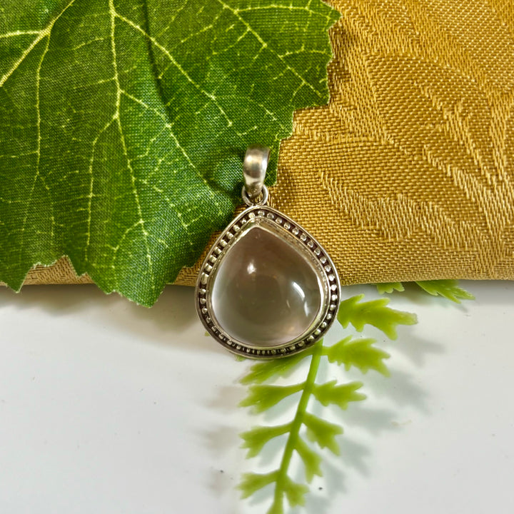 Rose Quartz Pendant -JD187