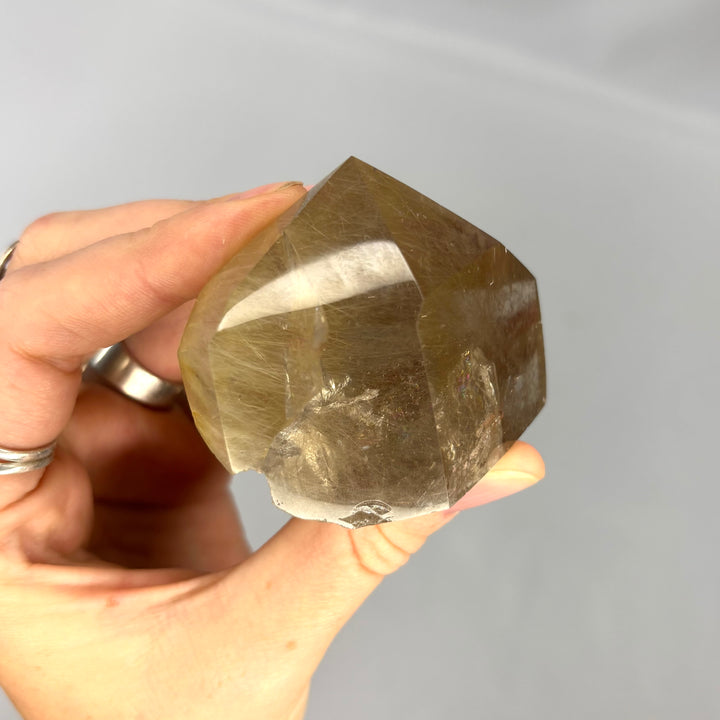 Smoky Rutilated Quartz Point PT70-10