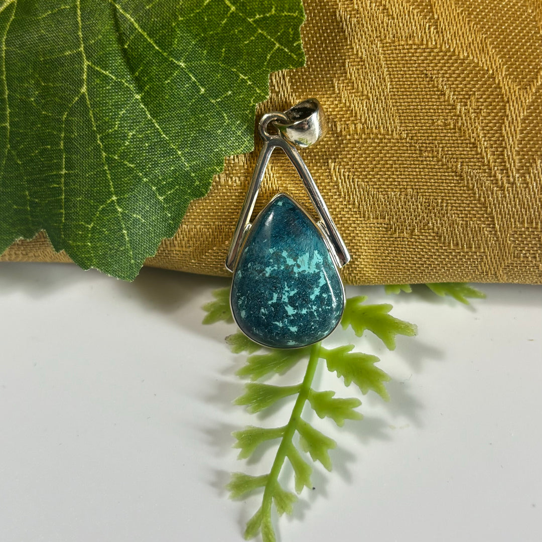 Shattuckite SS Pendant -MNS1407