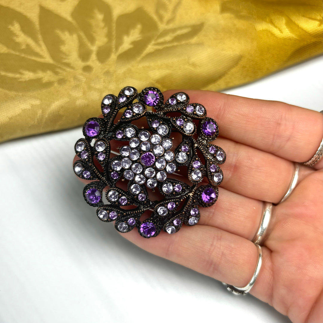 Purple Swirl Pin-LC042