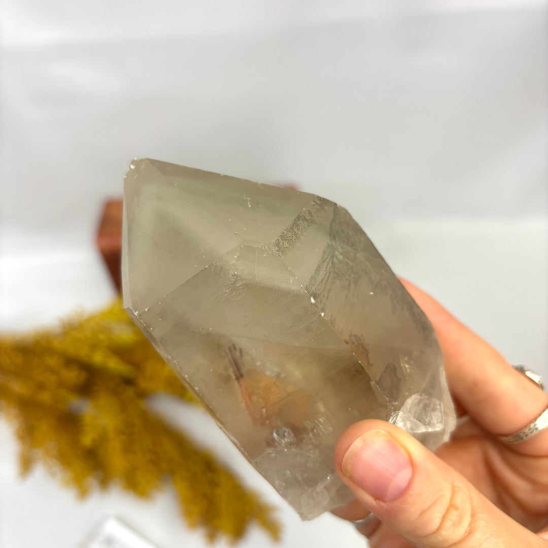 Smoky Lemurian Rough Point LEM1-15