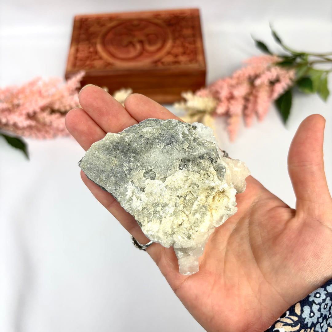 Quartz Calcite Cluster QTZ10-5
