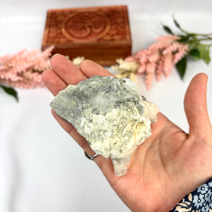 Quartz Calcite Cluster QTZ10-5