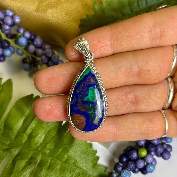 Azurite SS Pendant -JCP437