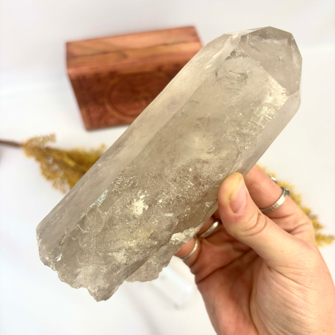 Smoky Lemurian Rough Point LEM1-19
