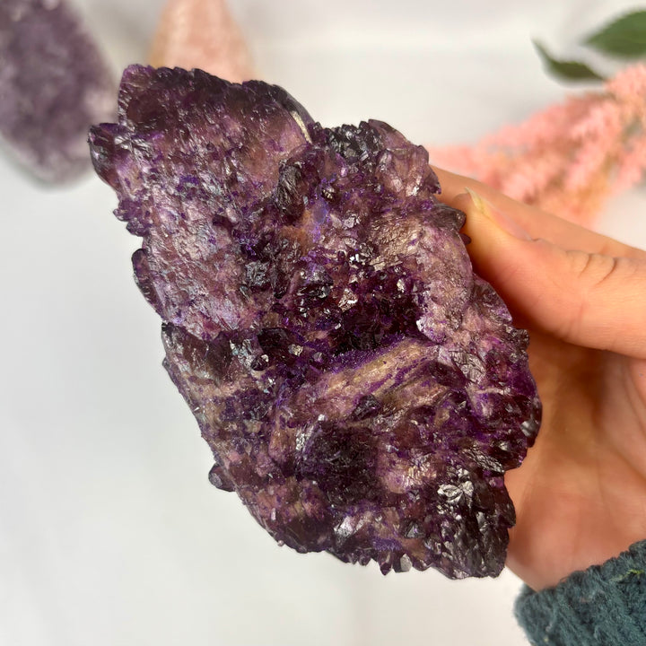 Dyed Druzy Amethyst Specimen AME17-2