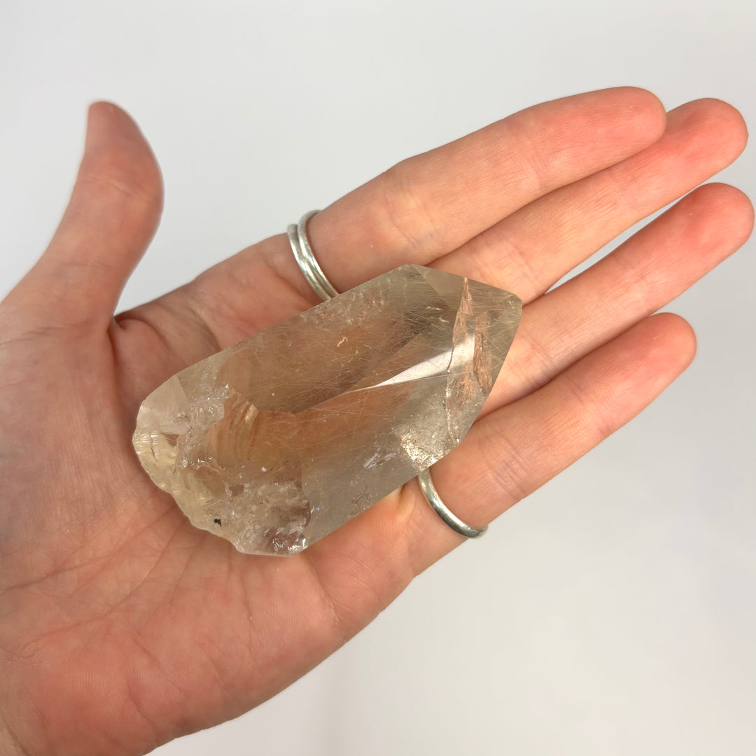 Smoky Rutilated Quartz Point PT70-5