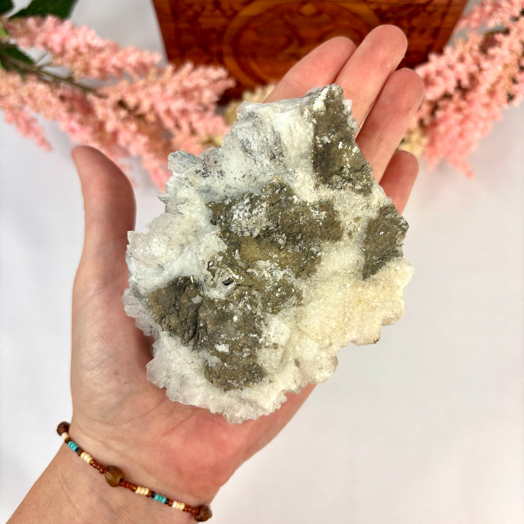 Quartz Calcite Cluster QTZ10-18