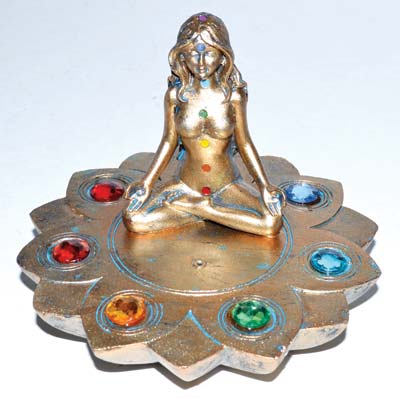 Goddess Chakra incense burner