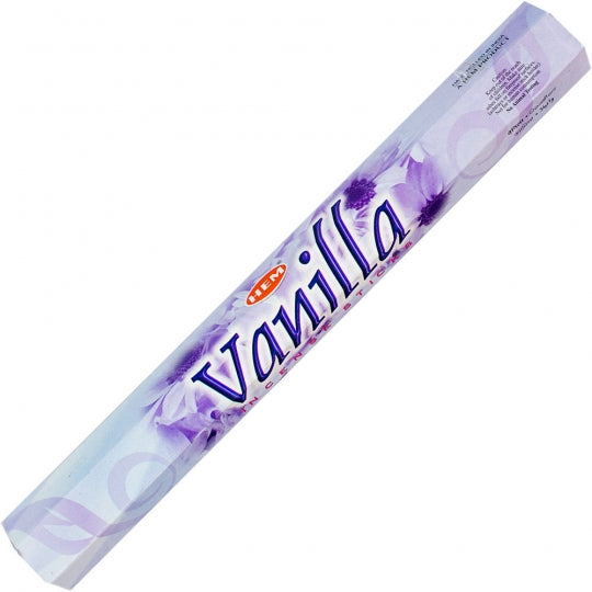 HEM Vanilla - Stick Incense (20 gr Hex Pack)