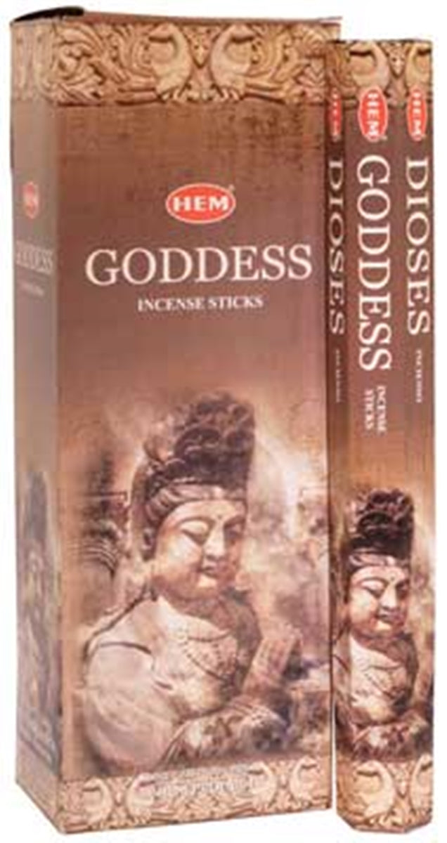 Hem Goddess Incense (20gr Hex Pack)