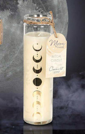 Moon Phase Candle Coconut Scent