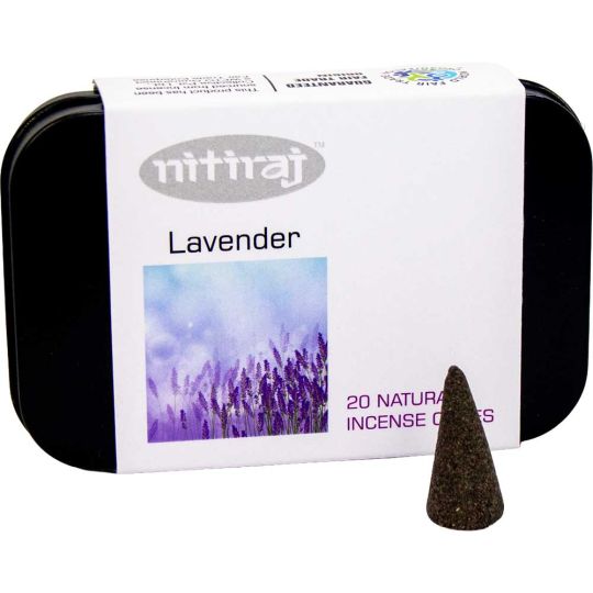 Nitiraj Cones Tin-Lavender