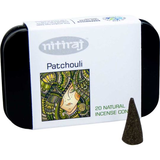 Nitiraj Cones Tin-Patchouli