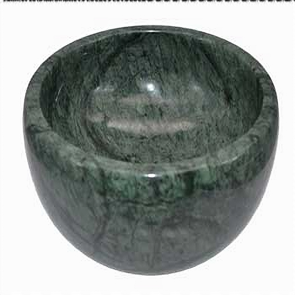Green Marble Scrying-Smudge Bowl