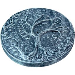 Round Tree of Life Incense Holder