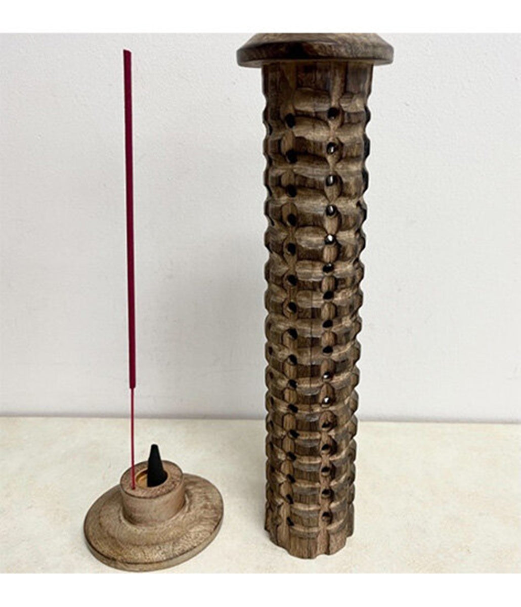 Tower Incense Burner-Knotty