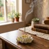 White Lotus Incense Burner