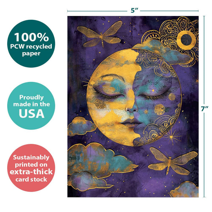 Serene Moon Card