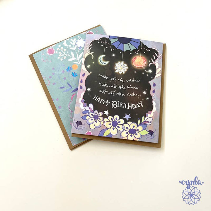 Lantern Wishes card