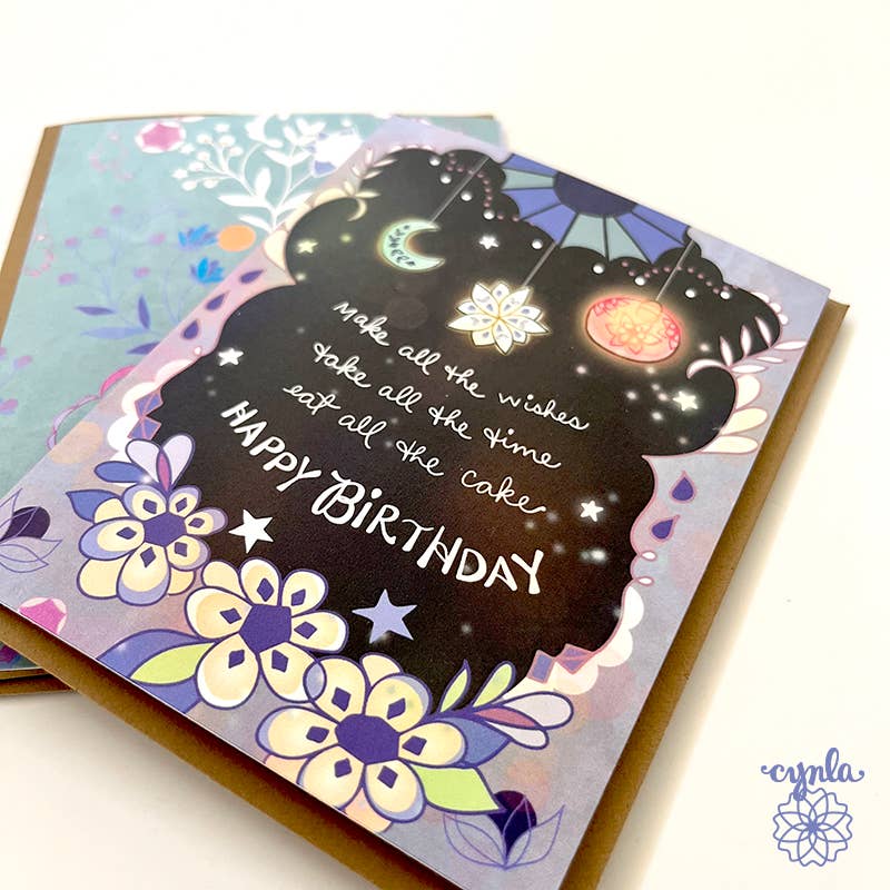 Lantern Wishes card
