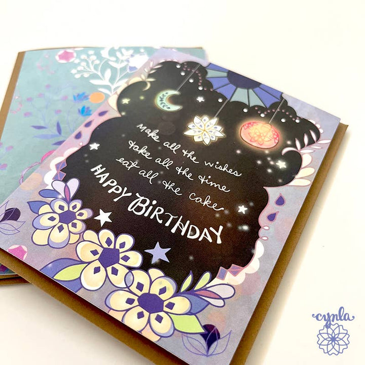 Lantern Wishes card